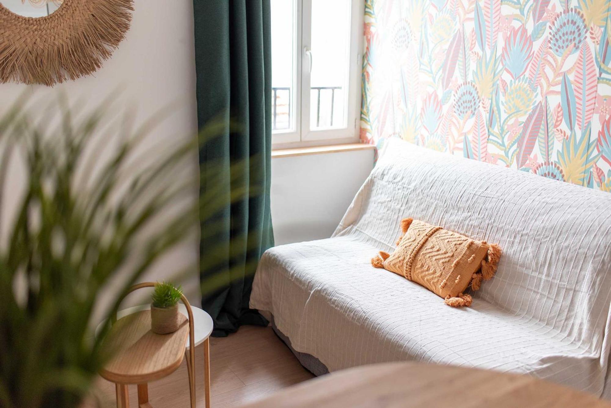מזמה Le Tropical : T2 Renove Ambiance Cosy Et Coloree מראה חיצוני תמונה
